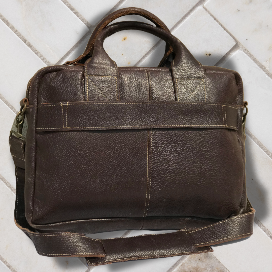 TMT GEARS | LEATHER LAPTOP BAG