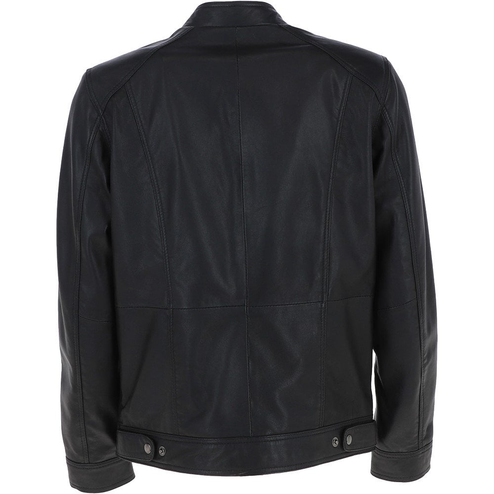 Genuine Leather Stylish Jacket for Men's