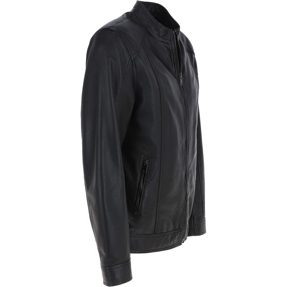 Genuine Leather Stylish Jacket for Men's