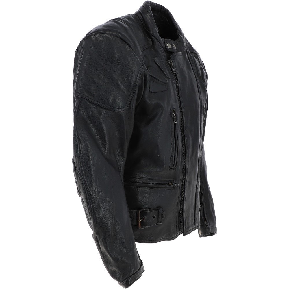 Men's Genuine Leather Jacket, Men's Biker Slim Fit Jacket