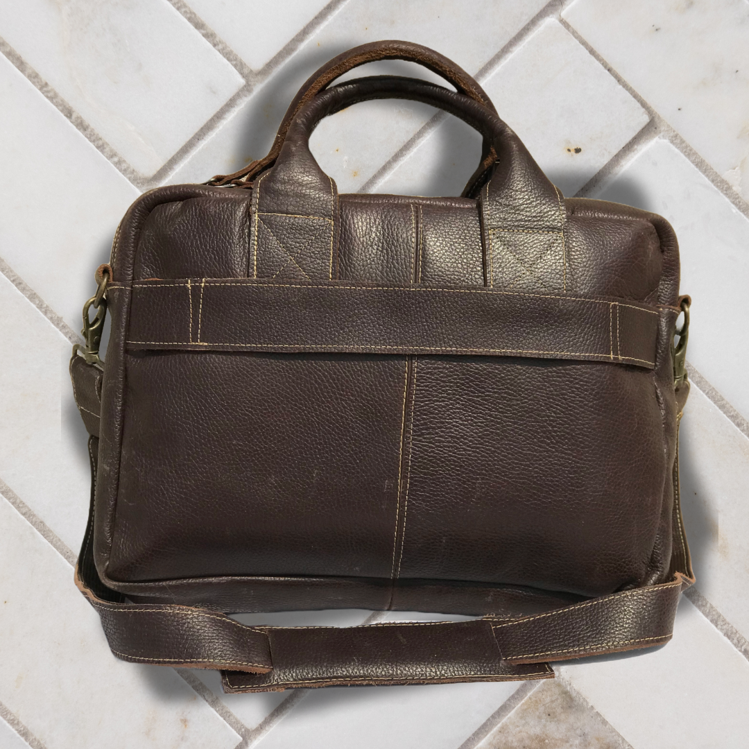 TMT GEARS | LEATHER LAPTOP BAG