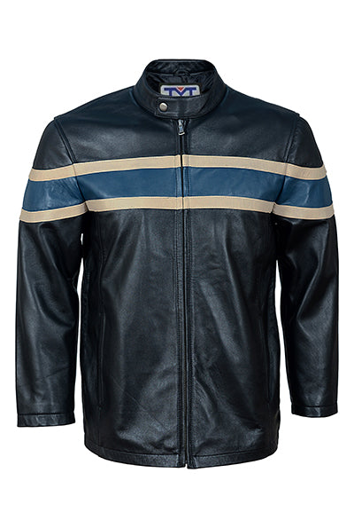 MEN'S CLASSIC LEATHER JACKET