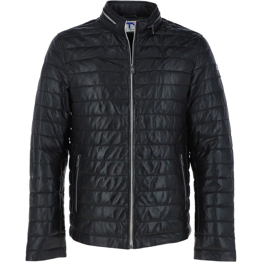 Men's Leather Jacket Biker Style Jacket