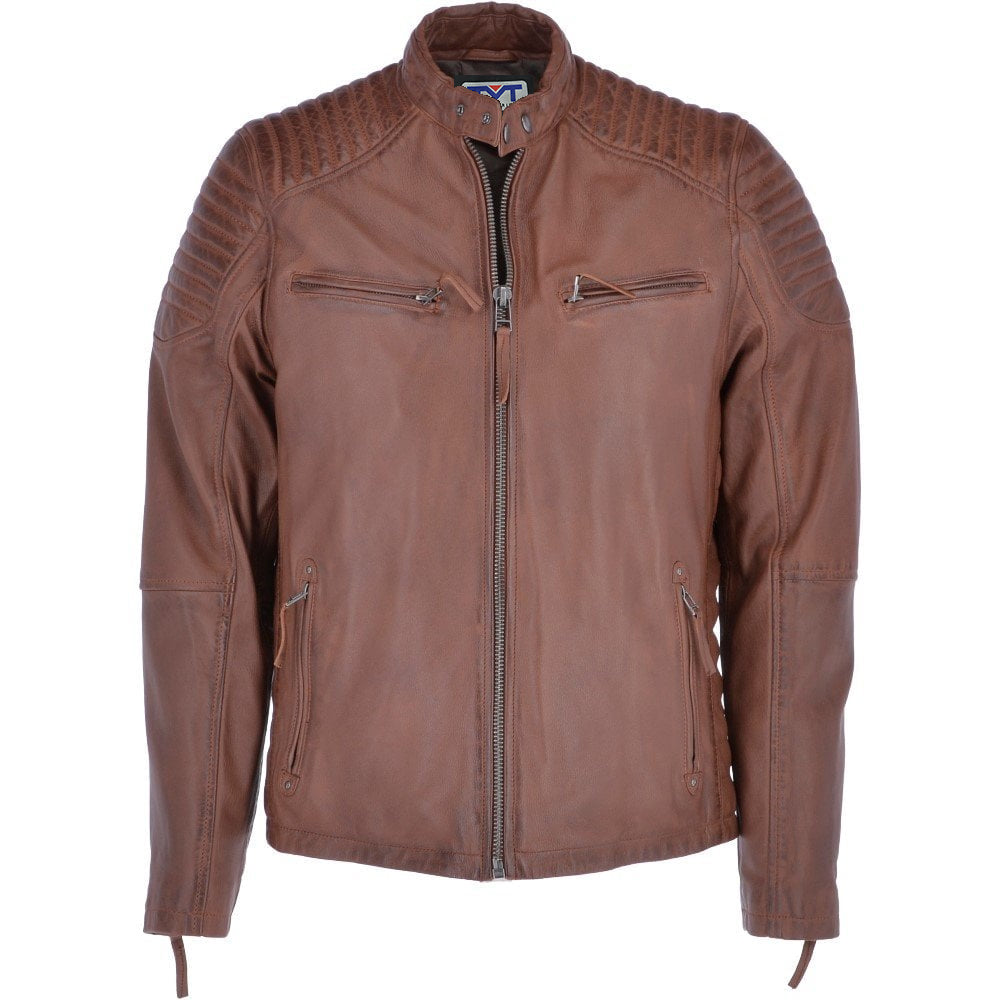 Brand New Genuine Sheepskin Leather Jacket for Men Quilted Style Soft Padding, Stand up Collar with Chest Pocket Slim Fit.